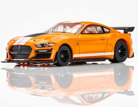 AFX Racing - Shelby Mustang GT500 2021 Twister Orange Mega G+ Slot Car image