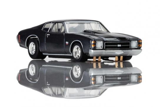 AFX Racing - Chevy Chevelle SS454 Black Mega G+ Slot Car image