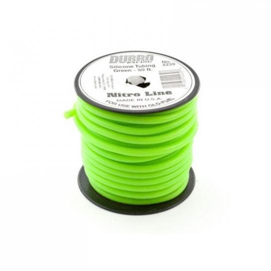 Dubro - Nitro Line Silicone Fuel Tubing Green 50ft image