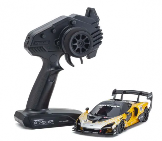 Kyosho - McLaren Senna GTR MR-03 RWD MINI-Z Ready Set Yellow image