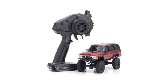 Kyosho - Toyota Hilux Surf 4x4 Rock Crawler MINI-Z Readyset - Metallic Red image