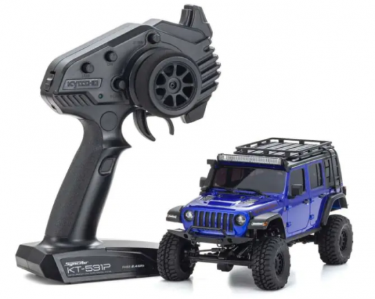 Kyosho - Wrangler Rubicon MX-01 MINI-Z 4WD Readyset Ocean Blue image