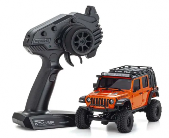 Kyosho - Wrangler Rubicon MX-01 MINI-Z 4WD Readyset Orange image