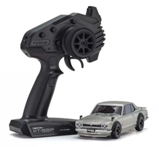 Kyosho - Nissan Skyline 2000 GT-R MINI-Z AWD MA-02 Readyset Silver image