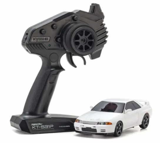 Kyosho - Nissan Skyline GT-R R32 AWD MINI-Z MA020 Readyset - White image