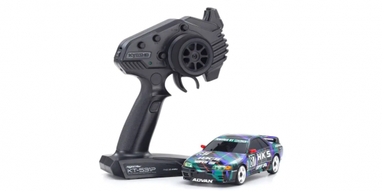 Kyosho - Nissan Skyline GT-R (R32) 1993 HKS #93 MR-02 MINI-Z Readyset image