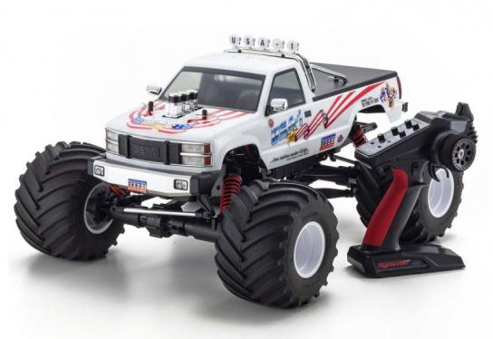 Kyosho - 1/8 Monster Truck USA-1 4WD VE Brushless Readyset RTR image