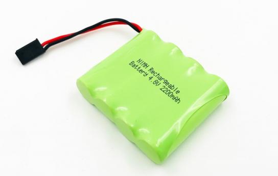 RCNZOOM - 4.8V Ni-Mh Receiver Battery Pack 2200mah (Flat) image