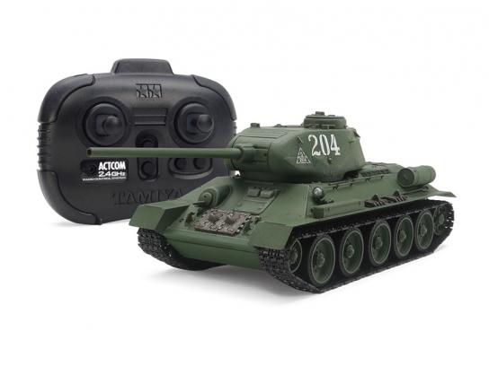 Tamiya - 1/35 Russian T-34-85 R/C Tank RTR image