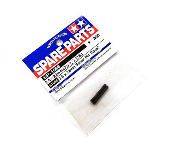 Tamiya - 2.6x22mm Screw Pin (2pcs) image