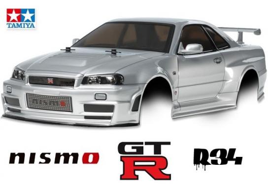 Tamiya - 1/10 Skyline R34 Nismo Lexan Body Set image