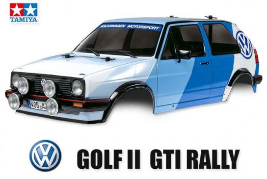 Tamiya - 1/10 Volkswagen Golf II GTI 16V Rally Body Set image