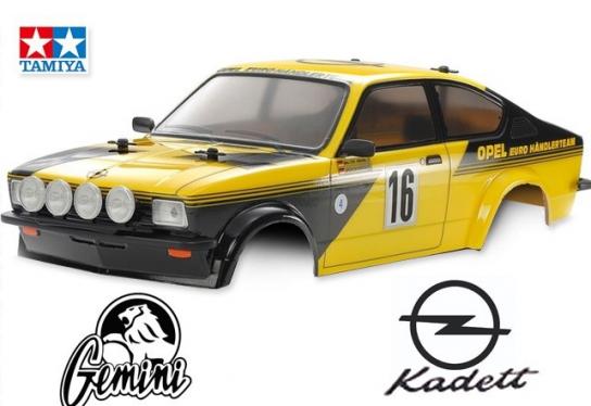 Tamiya - 1/10 Opel Kadett GT/E Clear Body Set image