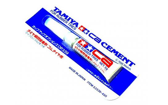 Tamiya - CA Cement for Rubber Tyres 5g Tube image