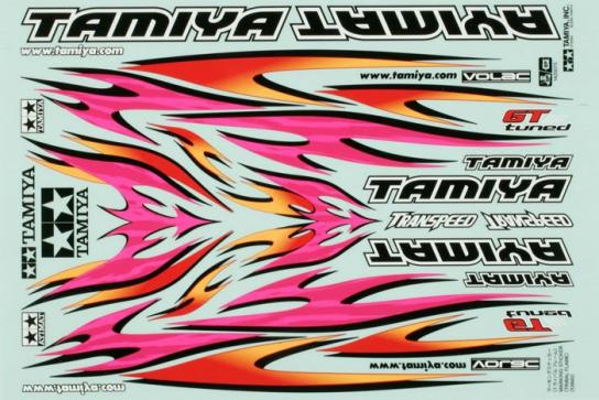 Tamiya - Marking Sticker Tribal Flame Design image