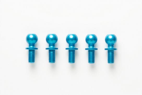 Tamiya - 5x5mm Aluminium Ball Connector Blue (5pcs) image