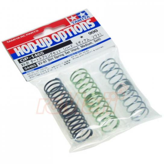 Tamiya - XV-01 Dirt Spring Set (Hard, Medium, Soft) image