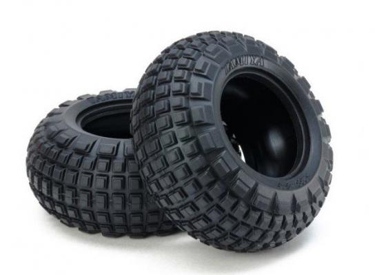 Tamiya - 1/10 ST Block Front Bubble Tyre Soft (2pcs) image