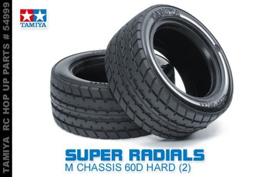 Tamiya - M-Chassis Super Radials 60D Hard (2pcs) image