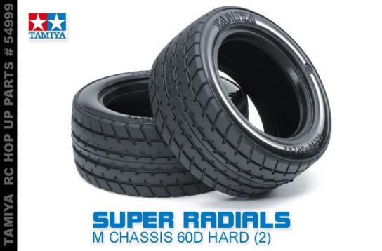 Tamiya - M-Chassis Super Radials 60D Hard (2pcs)  image