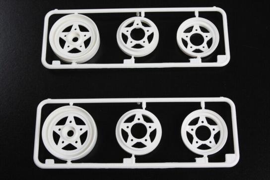 Tamiya - Sand Scorcher/Frog/Grasshopper F Parts Front Wheel Set  image