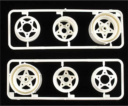 Tamiya - 1/10 Hornet R Parts Rear Wheel Set (2pcs) image