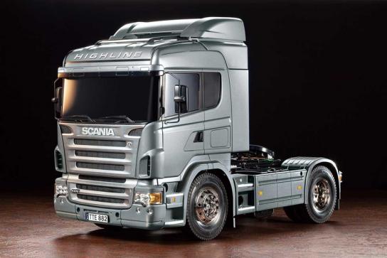 Tamiya - 1/14 Scania R470 Silver Edition R/C Truck Kit image