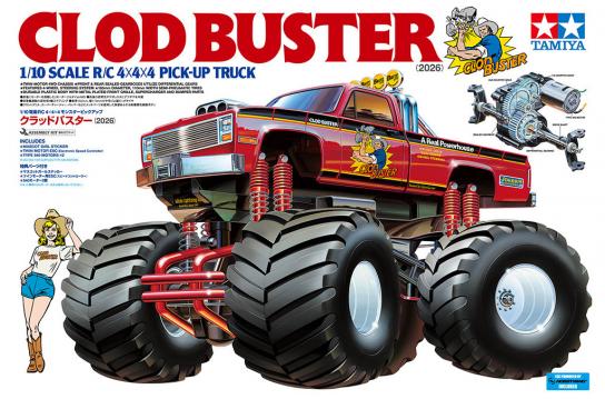 Tamiya - 1/10 Clod Buster (2026) Kit image