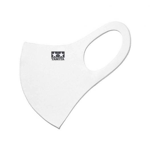 Tamiya - Comfort Fit Stretch Mask with Branding - White image