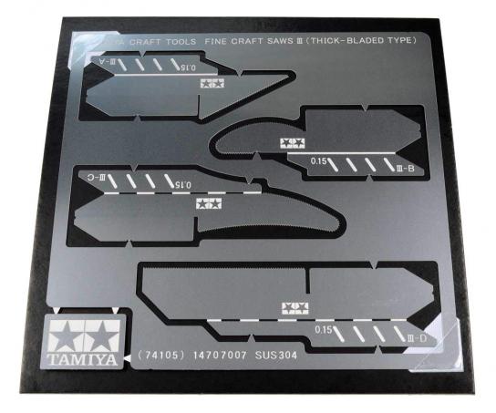 Tamiya - 15mm Precision Craft Saw Set III image