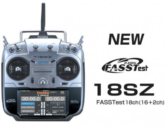 Futaba - 18SZ 2.4G FASST Radio Set with R7008SB Mode 1 image