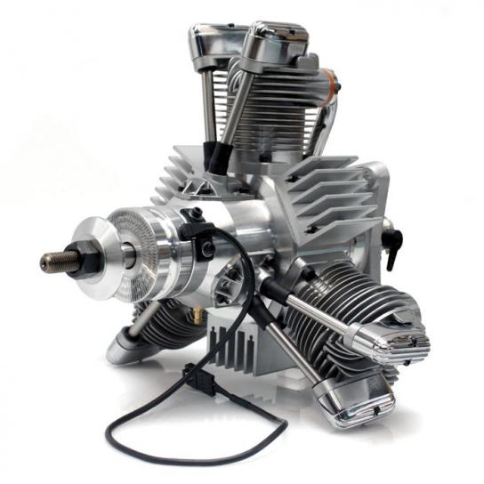 Saito - FG-90R3 3-Cylinder 4C Gasoline Engine with Electric Ignition image