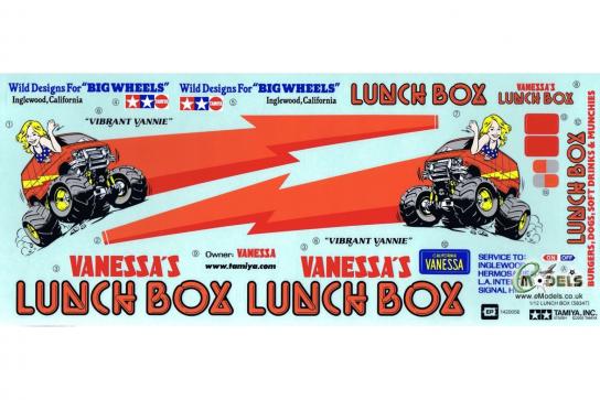 Tamiya - Lunchbox Sticker Set (58347) image