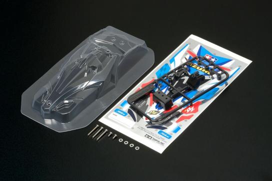 Tamiya - Avante Mk.II Azure Mini 4WD Clear Body image