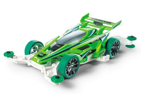 Tamiya - 1/32 JR DCR-02 Fluorescent Green SP Mini 4WD image