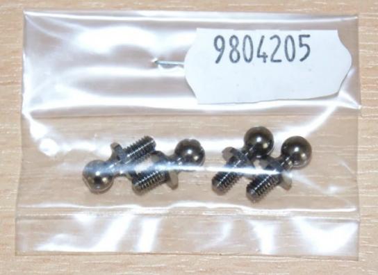Tamiya - Ball Connector 5mm Black (4pcs) image