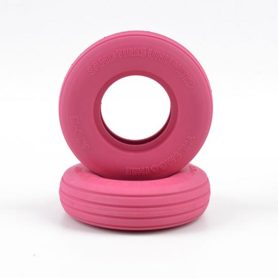 Tamiya - Pink Tyres Front (2pcs) - From the Jun Watanabe Hornet image