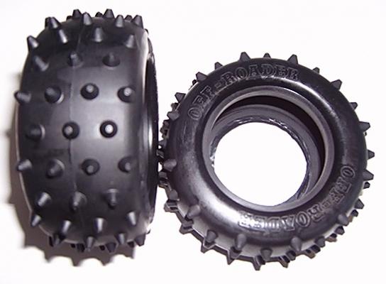 Tamiya - Thunder Shot/Grasshopper II Rear Tyre Pair image