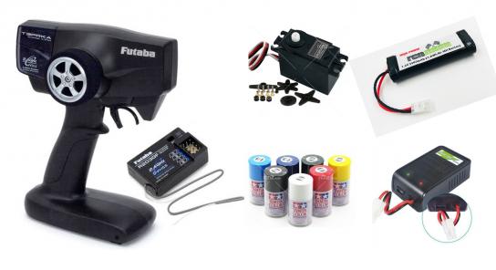  GOLD Futaba Car Kit Combo Package image