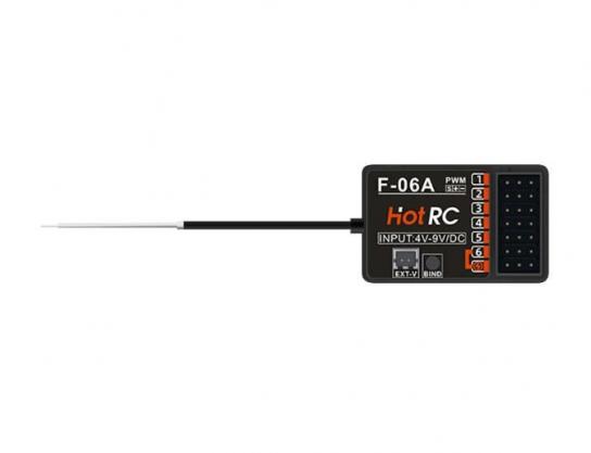 HotRC - F-06A 2.4G FHSS 6-Channel Receiver image
