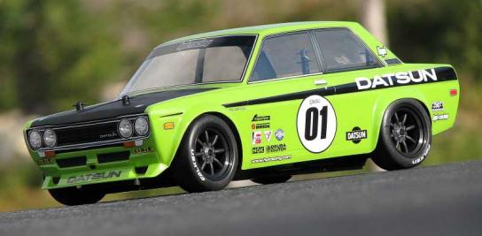 HPI - 1/10 Datsun 510 Clear Lexan Body Set image