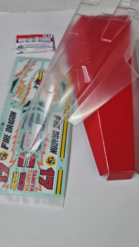 Tamiya - 1/10 Fire Dragon Clear Body Set image