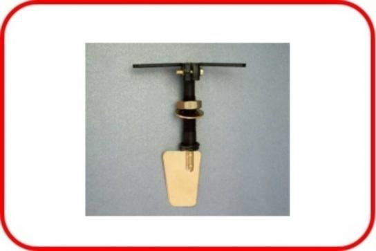 Radio Active - Brass Rudder Assembly - Micro image