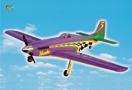  VQ Model - P-51D Mustang "VooDoo" EP/GP 46 Size ARF image