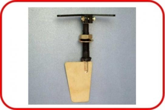 Radio Active - Brass Rudder Assembly - Small image