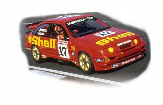  RCNZOOM - 1/10 Ford Sierra Cosworth RS500 Shell Clear Lexan Body Set image