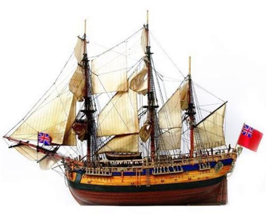 Billing - 1/50 HMS Endeavour Boat Kit  image