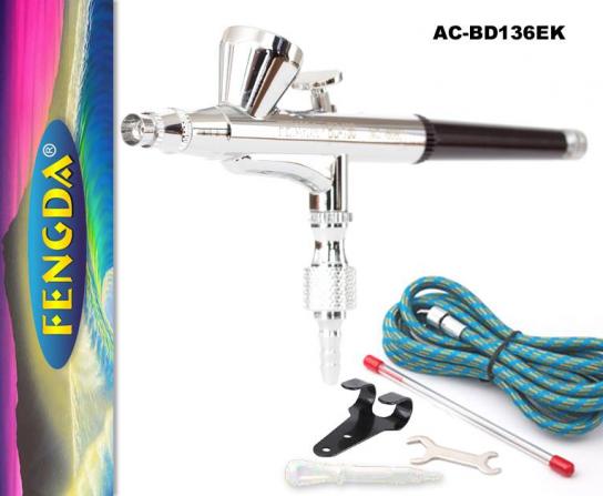  Fengda - Gravity Fed Double Action Airbrush Set image