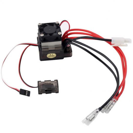 RCNZ - 320A Brushed Car Twin Motor ESC with Fan image