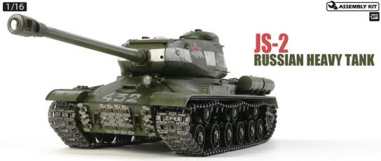 Tamiya - 1/16 1944 Russian Heavy Tank JS-2 w/Full Op Kit image